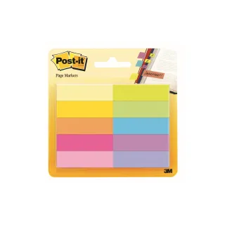 Post-it Marque-page Post-it en papier, couleurs assorties