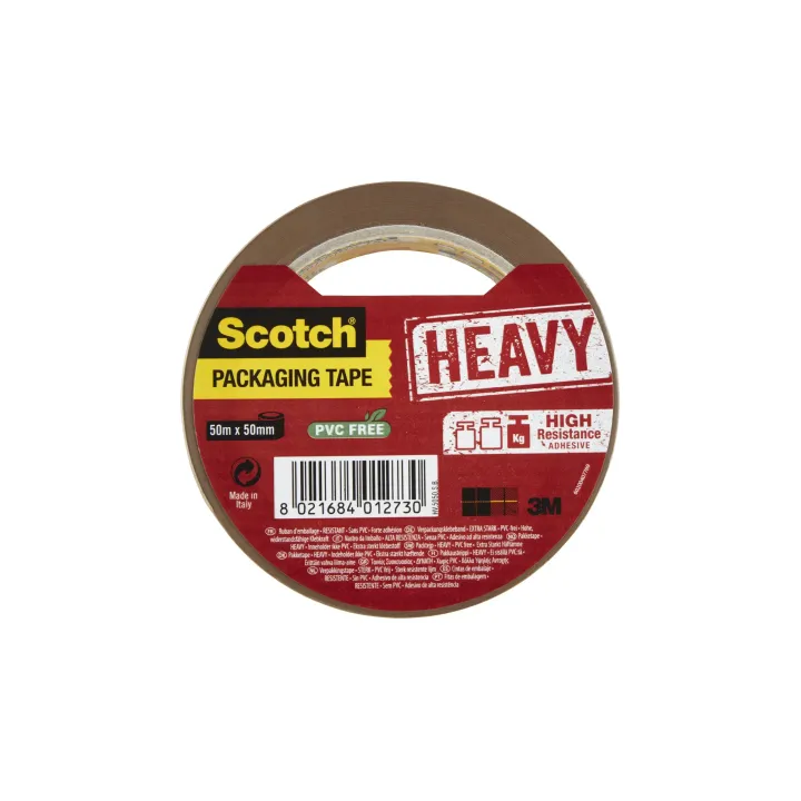 Scotch Ruban adhésif Extra Resistant 50 mm x 50 m, Braun