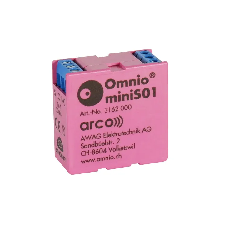 Omnio Actionneur de commutation miniS01 multifonctionnel