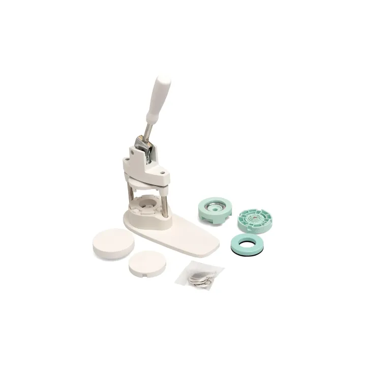 We R Memory Keepers Pression sur les boutons Button Press Blanc