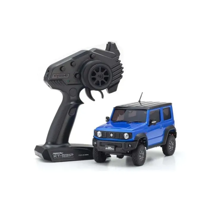 Kyosho Scale Crawler Mini-Z Suzuki Jimny Sierra, Bleu 1:18, ARTR