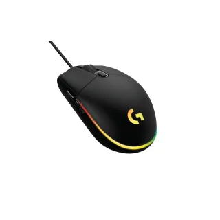 Logitech Souris de gaming G203 Lightsync Noir