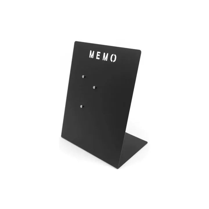 Trendform Tableau magnétique Memo Noir , 1 pièce