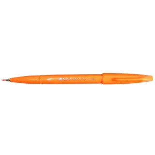 pentel Crayon feutre Signe de la brosse 1 pièce, orange