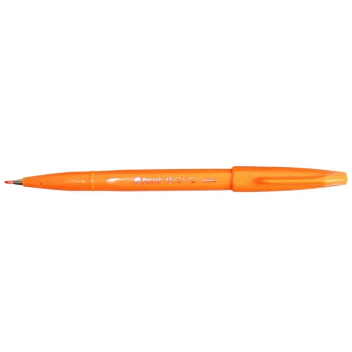 pentel Crayon feutre Signe de la brosse 1 pièce, orange