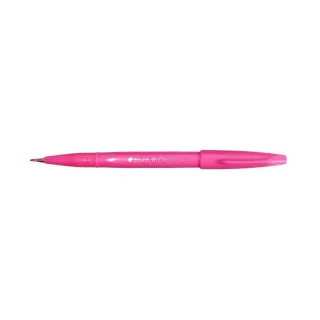 pentel Crayon feutre Signe de la brosse 1 pièce, rose