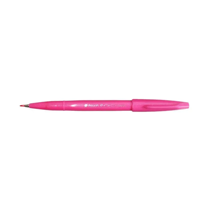 pentel Crayon feutre Signe de la brosse 1 pièce, rose