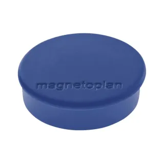 Magnetoplan Aimant Discofix O 2.5 cm Bleu foncé, 10 Pièce-s