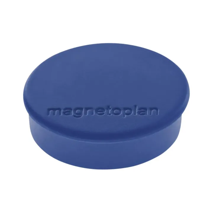 Magnetoplan Aimant Discofix O 2.5 cm Bleu foncé, 10 Pièce-s