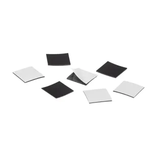 Magnetoplan Plaque magnétique 3 x 2 cm Noir, 45 Pièce-s