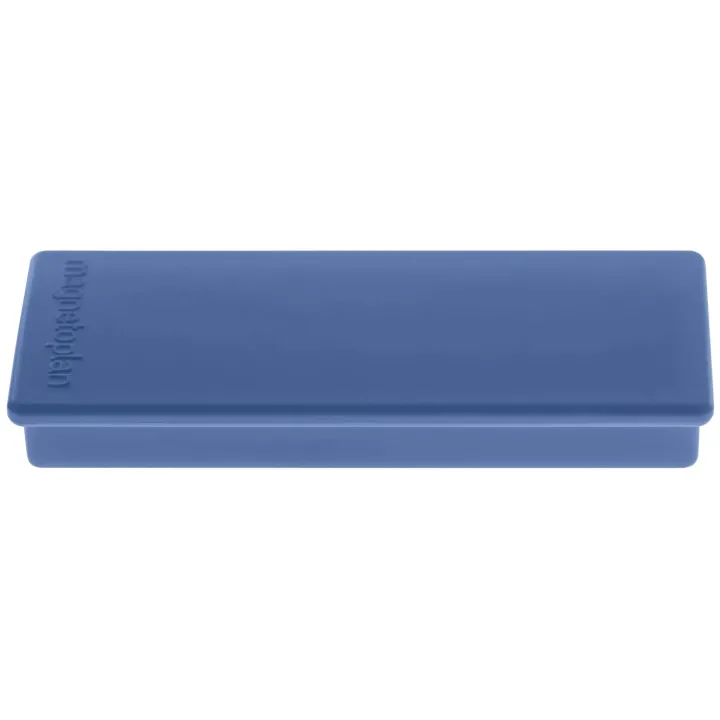 Magnetoplan Aimant Rectangle Bleu foncé, 10 Pièce-s