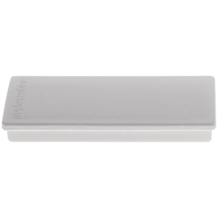 Magnetoplan Aimant Rectangle Gris, 10 Pièce-s