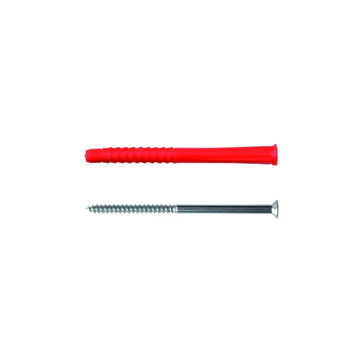 Tox-Dübel Chevilles longues polyvalentes Constructor 8x60 mm + vis 50 Pièce-s