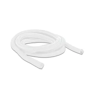 Delock Gaine de câble autofermant, 2m x 13 mm Blanc