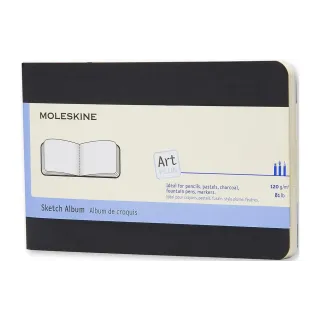 Moleskine Bloc-notes A6 Vierge, Noir