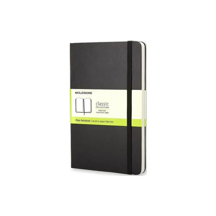 Moleskine Bloc-notes Classic A5 Vierge, Noir, 240 Seitên