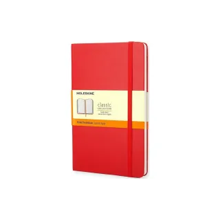 Moleskine Bloc-notes Classic A5 À lignes, Rouge, 240 pages