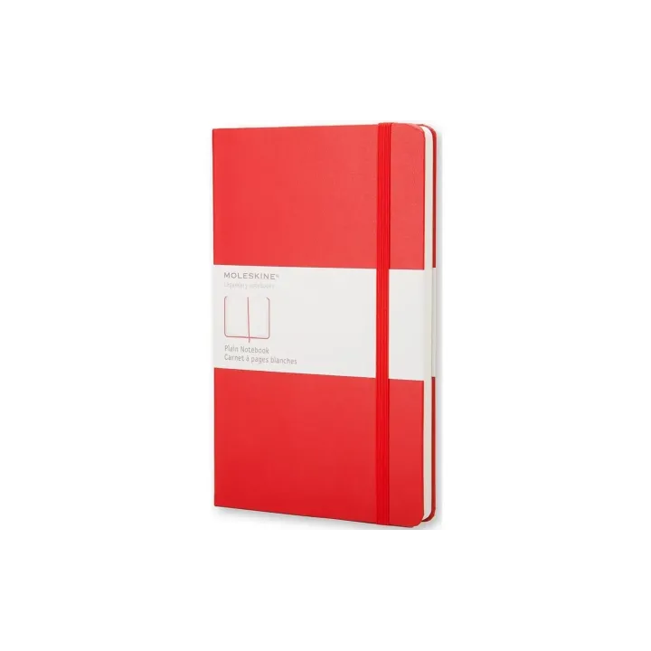 Moleskine Bloc-notes Classic A5 Vierge, Rouge, 240 pages