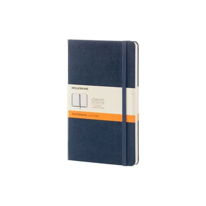 Moleskine Bloc-notes Classic A5 À lignes, Bleu foncé, 240 pages