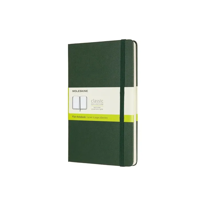 Moleskine Bloc-notes Classic A5 Vierge, Vert, 240 pages