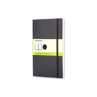 Moleskine Bloc-notes Classic A5 Vierge, Noir, 192 pages