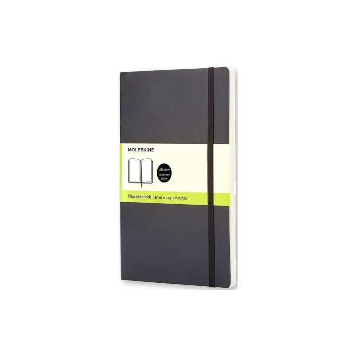 Moleskine Bloc-notes Classic A5 Vierge, Noir, 192 pages