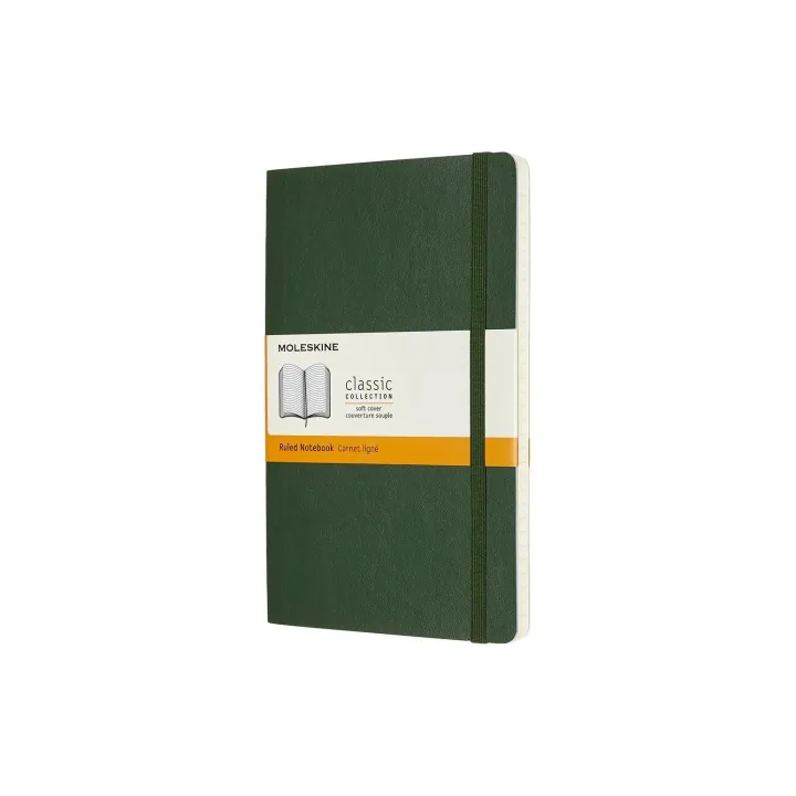 Moleskine Bloc-notes Classic A5 À lignes, Vert, 192 pages