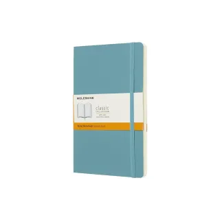 Moleskine Bloc-notes Classic A5 À lignes, Bleu clair, 192 pages