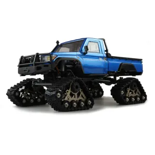 Amewi Scale Crawler AMXRock RCX10TB Basic Bleu, ARTR, 1:10