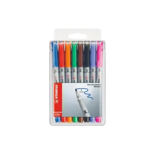 STABILO Stylo à feuilles Crayon de poche universel M 8 pièces Multicolore