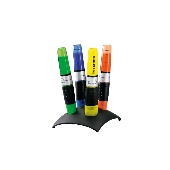 STABILO Surligneur Set de table Luminator Multicolore