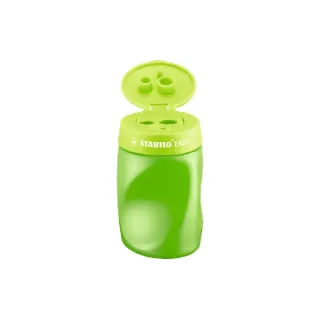 STABILO Taille-crayon Aiguisoir EASY 3 en 1 droitiers Vert