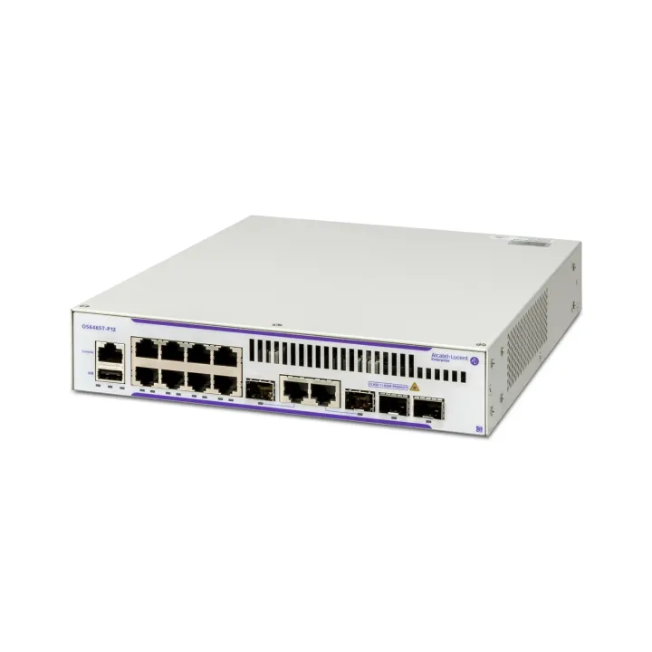 Alcatel-Lucent PoE+ Switch OmniSwitch OS6465T-P12 10 Port