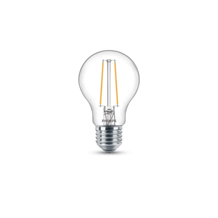 Philips Lampe LEDcla 15W E27 A60 WW CL ND Blanc chaud