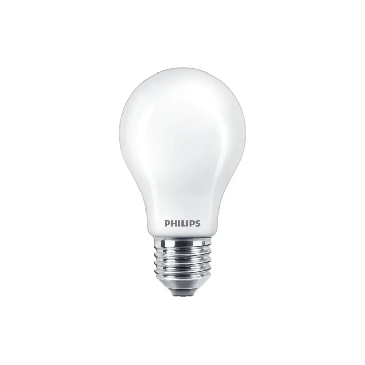 Philips Lampe LEDcla 60W E27 A60 CW FR ND Blanc neutre