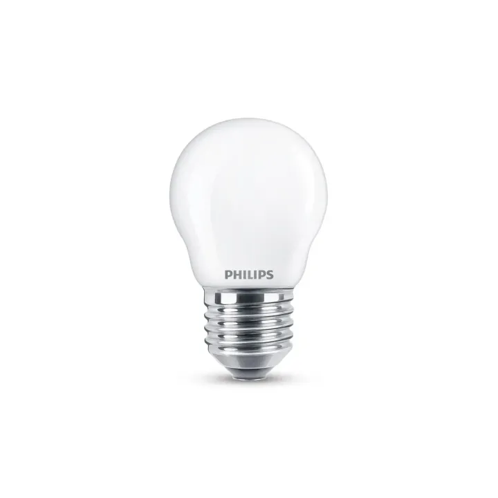 Philips Lampe LEDcla 25W E27 P45 WW FR ND Blanc chaud