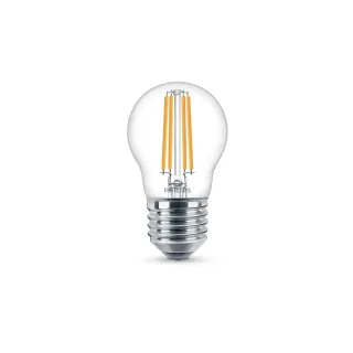 Philips Lampe LEDcla 60W E27 P45 WW CL ND Blanc chaud