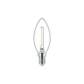 Philips Lampe LEDcla 15W E14 B35 WW CL ND Blanc chaud