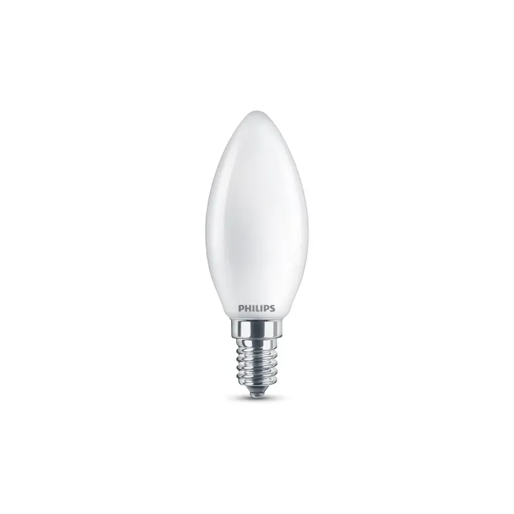 Philips Lampe LEDcla 25W E14 B35 WW FR ND Blanc chaud