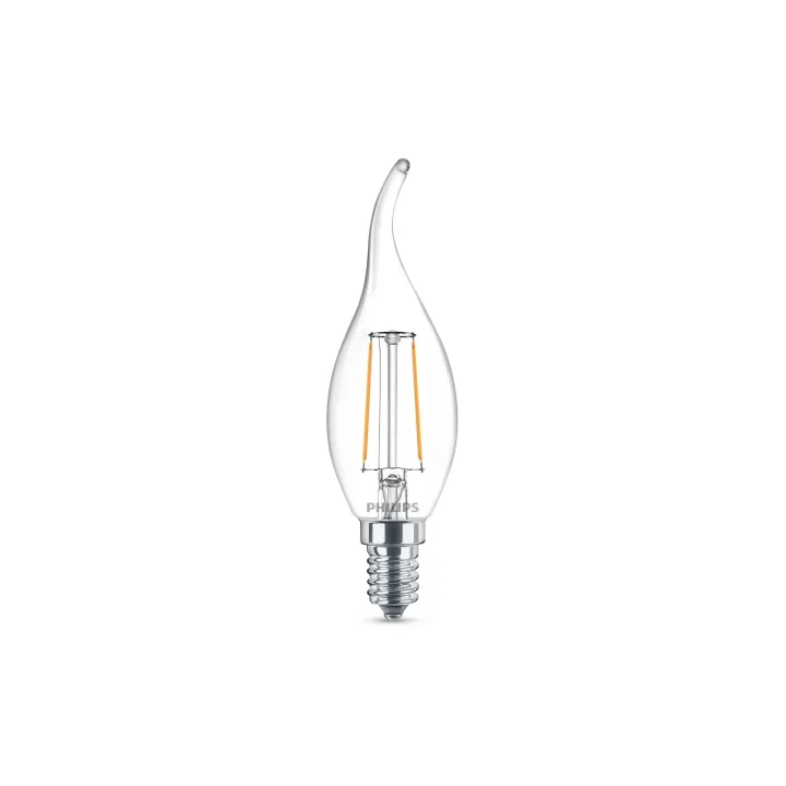 Philips Lampe LEDcla 25W E14 BA35 WW CL ND Blanc chaud