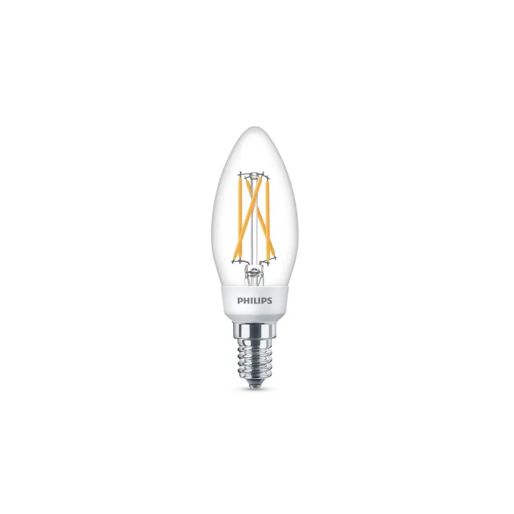 Philips Lampe LED SceneSwitch, bougie E14, intensité lumineuse variable, remplacement de 40W