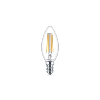 Philips Lampe LEDcla 60W E14 B35 WW CL ND Blanc chaud