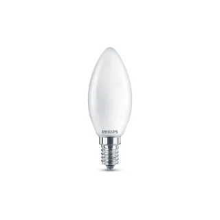 Philips Lampe LEDcla 60W E14 B35 WW FR ND Blanc chaud