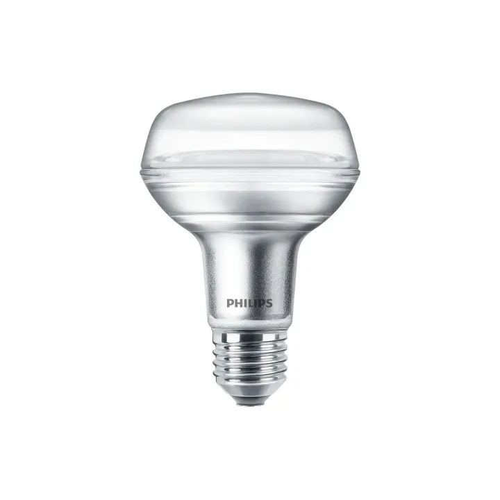 Philips Lampe LEDcla 60W E27 R80 WW ND 36D Blanc chaud