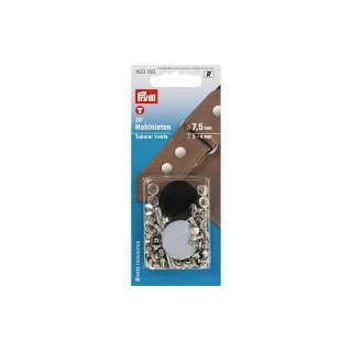 Prym Rivets tubulaires 3-4 mm, 20 pièces