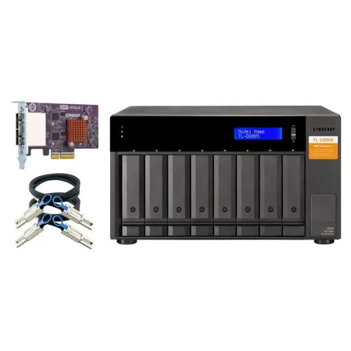 QNAP Boîtier d’extension NAS Desktop SATA 6Gbps JBOD