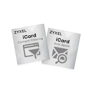 Zyxel Licence iCard CF & anti-spam pour USG FLEX 100 1 an