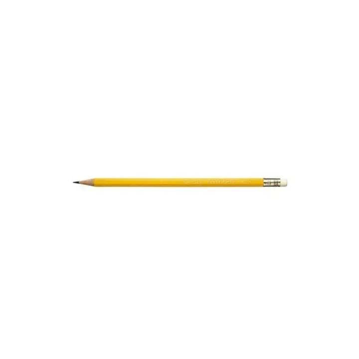 Caran dAche Crayon Jaune avec gomme, HB