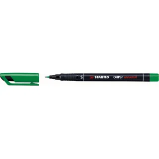 STABILO Stylo à feuilles OHPen universal 0.4 mm vert, 10 pièces