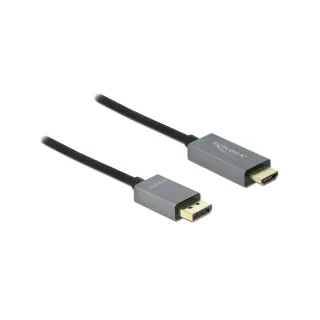 Delock Câble DisplayPort 1.4 - HDMI, 4K 60 Hz, HDR 1m